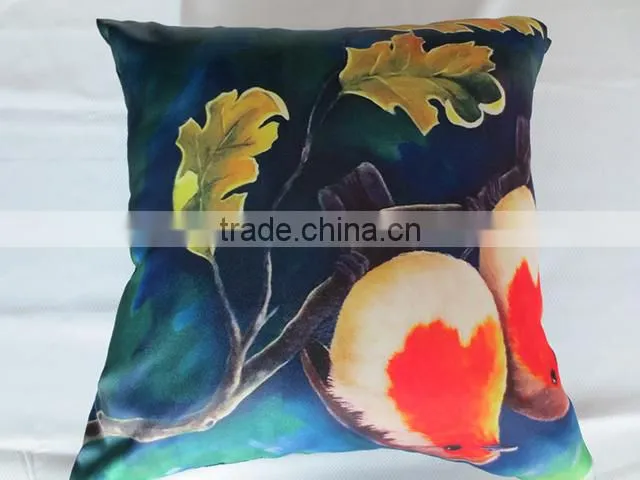 100% Polyester Hot Sale Printed Chair Cushion Cover