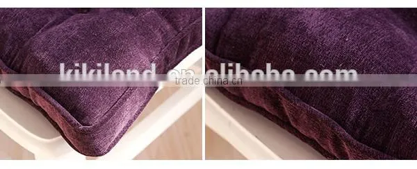 Purple Soft Floor and Office PP Cotton Chair Pad 46*46cm