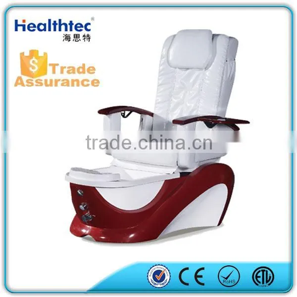 salon detox foot spa massage recliner chair with basin