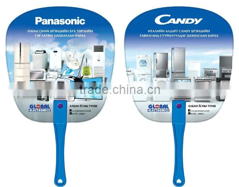 Personalised Assorted Plastic Fan Wholesale (directly from factory)