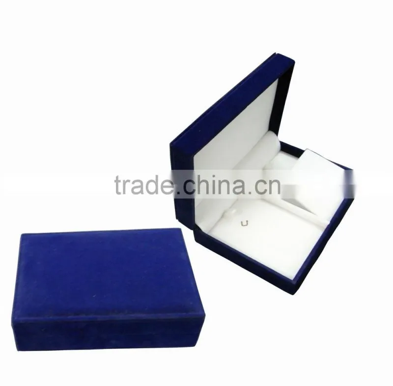 plastic velvet box for jewelry organizer
