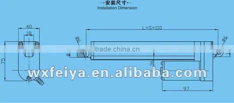 Tubular Linear Actuator for Open Window