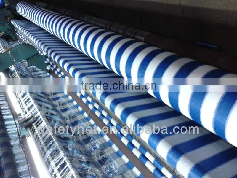 HDPE raschel plastic mesh net (orange & yellow)
