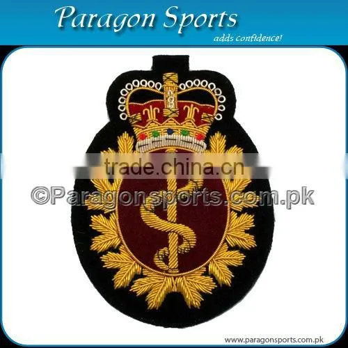 Bullion Badges Hand Embroidered Bullion Military Badges