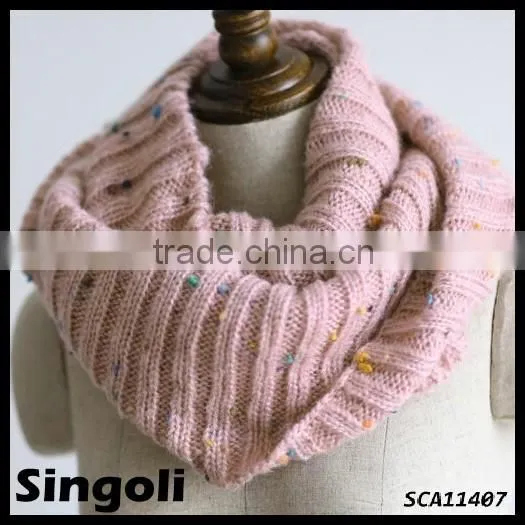 Fashio Trendy 2015 Spring ladies woolen warm knitted scarf