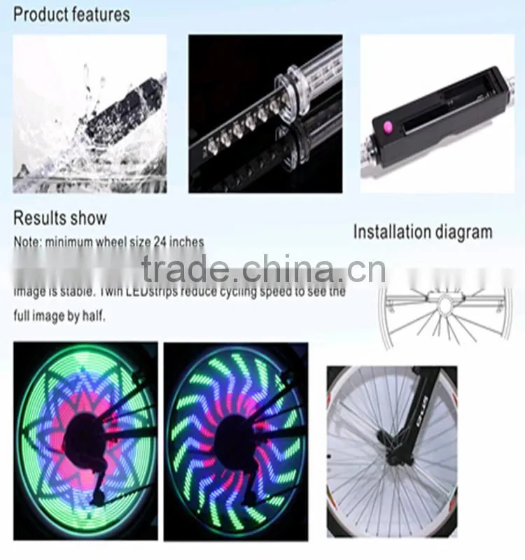 2015 New LED Spoke Light Monkey Light Bike
