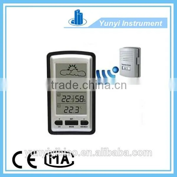 wireless weather station clock