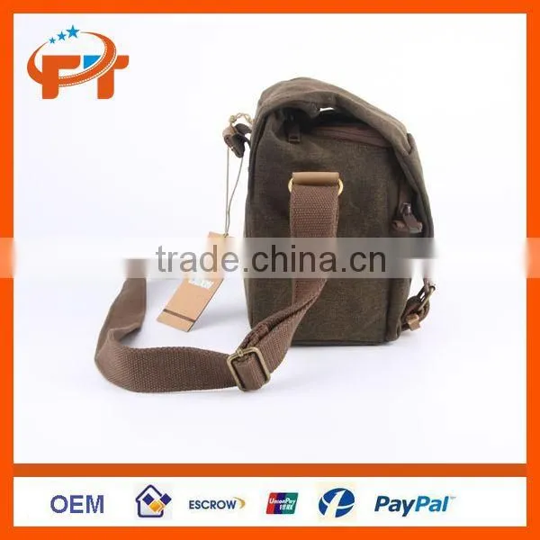 Canvas camera bag for Sony Nikon Canon PENTAX
