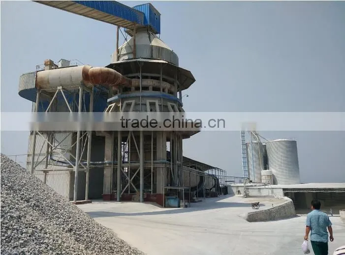 Small scale active lime production plant