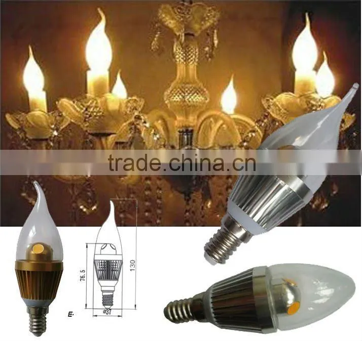 engergy saving led flame bulb 3*1w