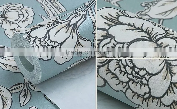 cheap classic china wallpaper home decoration wallpaper for living room