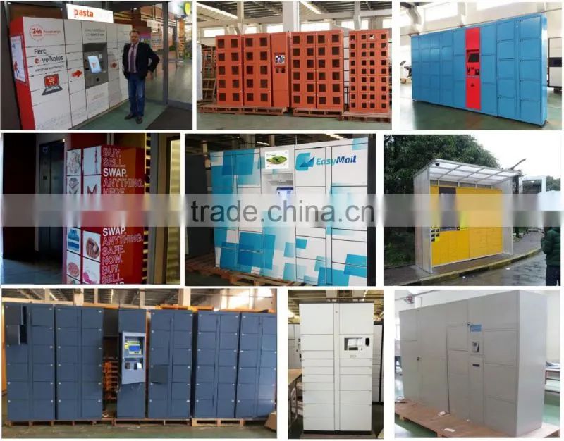 Self Service Indoor Parcel Cabinet Intelligent for Logistics Mail Delivery