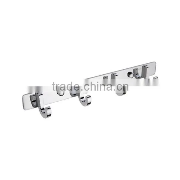 Hot Sale Flexible Decorative Brass Bathroom Accessories Hook Washroom Wall Hook 6A1103-5