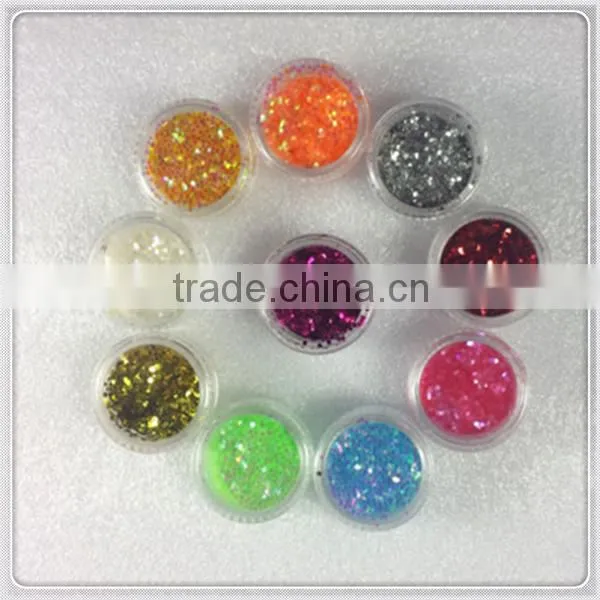 Supply bulk craft glitter powder KG with low price and high quality