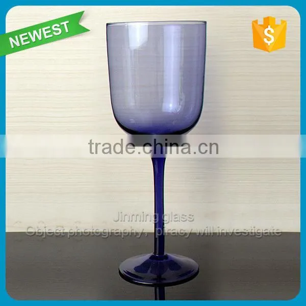 Glass Color Goblet Dark Purple Glass Goblet Cup Drinking Wine Goblet Cup Color Glass