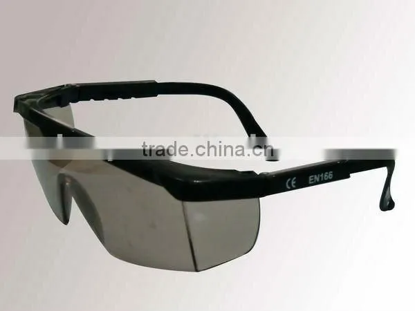 pc safety glasses soft wide PVC frame safety glasses eye protective PC lens safety glasses