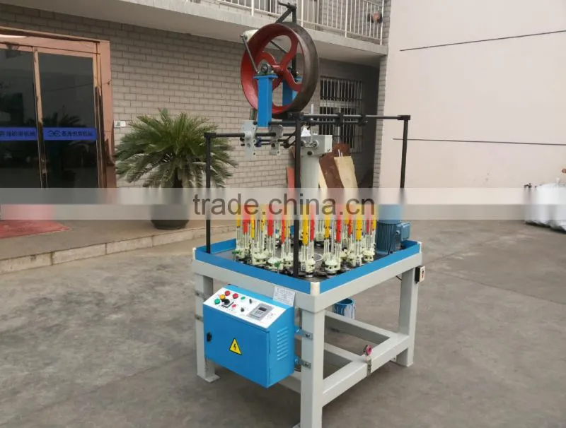130series 32 spindle 1 head marine ropes ,asbestos rope,double strand wrapping cable braiding machine XD13O-32-1