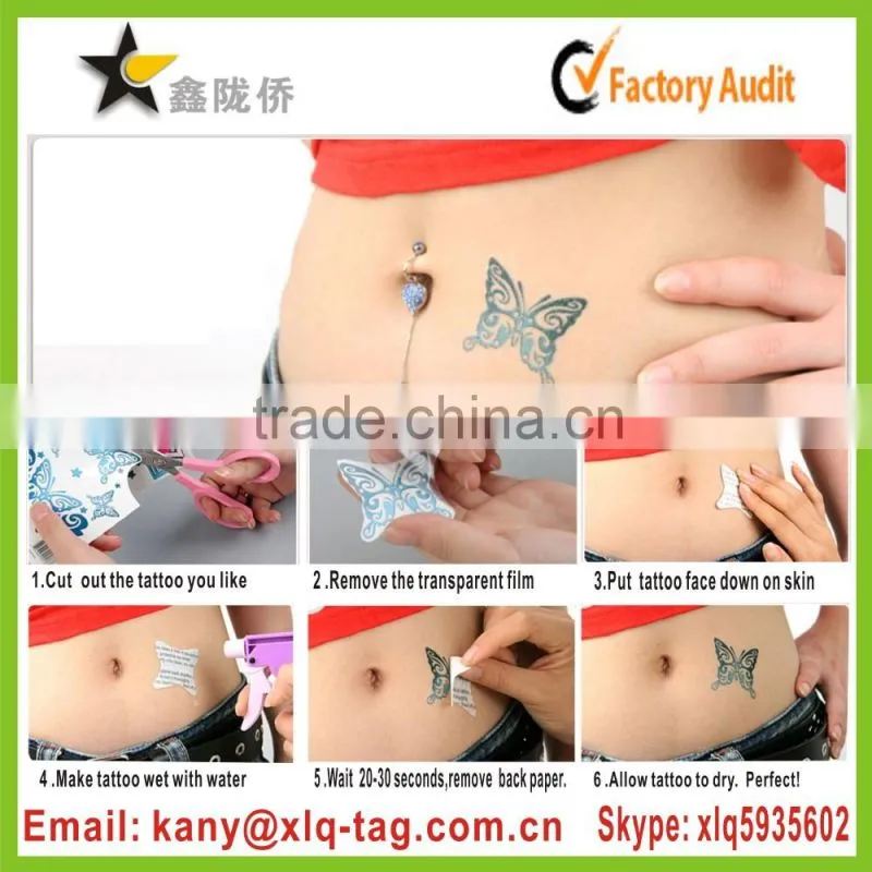2015 Hot! tatoo,face temporary tattoo and body tattoo sticker for celebration, party, holiday