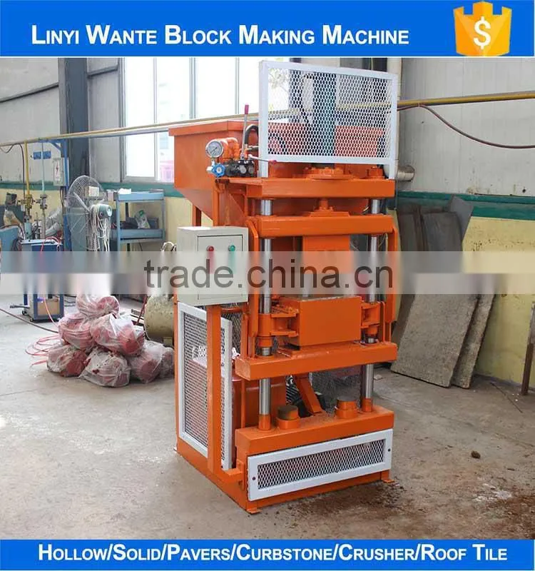 WT1-10 fully automatic clay brick making machine price