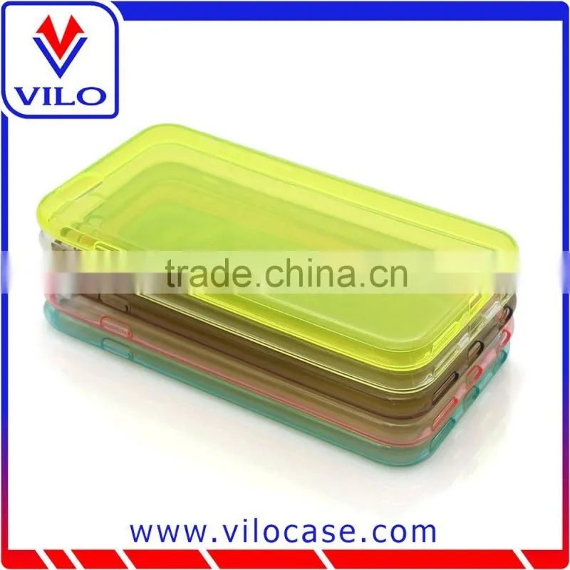 Transparent skin soft tpu case for samsung s3792