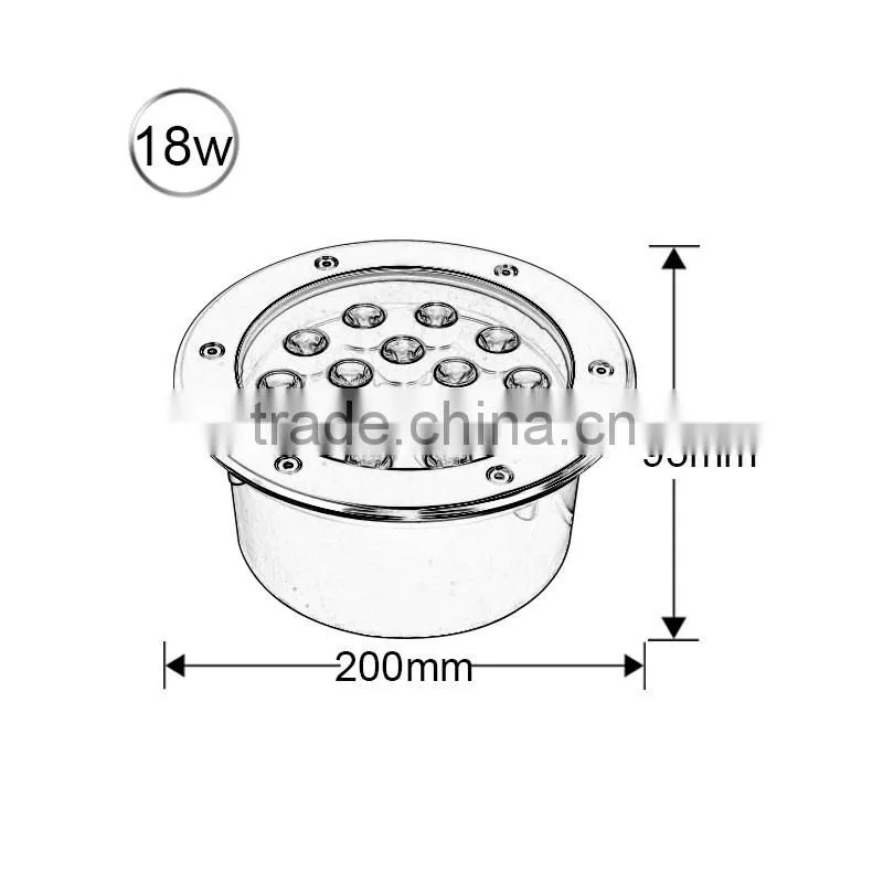 2015 IP65 Waterproof Led Inground Light Led Underground Light (CE&ROHS)