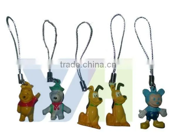 Professional PVC plastic key cap molding Key rings/ key chain