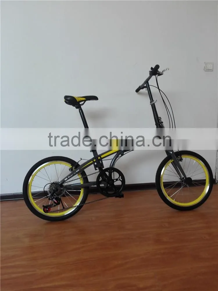 2016 steel folding bike new style pocket bike