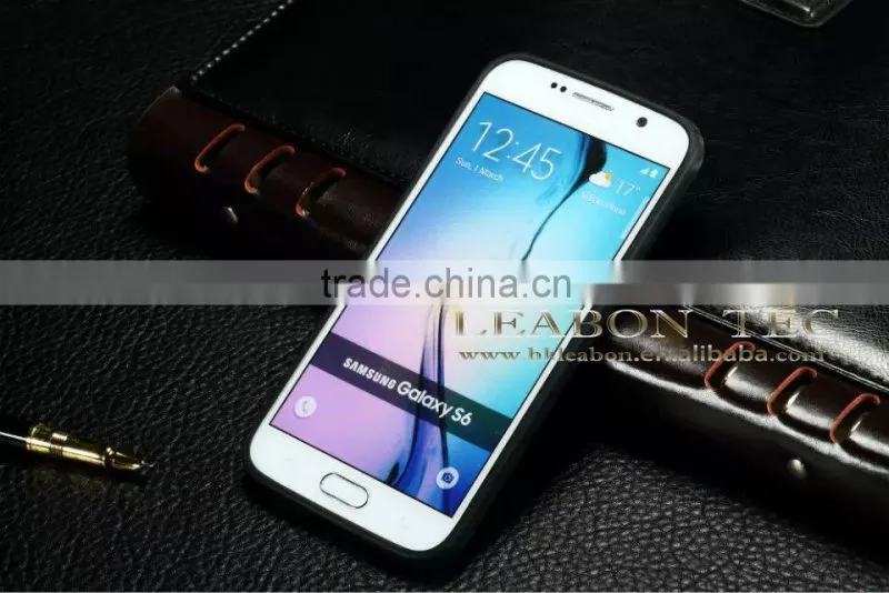 2015 New Design Hot Selling Ultrathin Soft Back Tpu Cover For S6 Case,For Samsung Galaxy S6 Cover