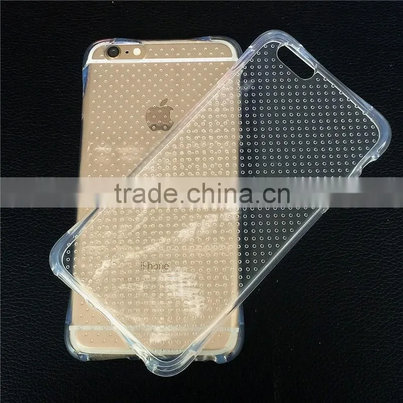 Thicken Clear TPU Case For Iphone 6/6Plus Shockproof Mobile Phone Cover