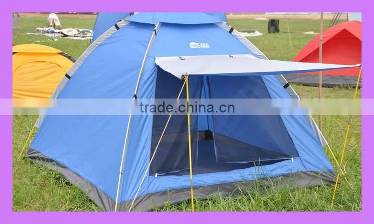 single layer camping 3 Person dome tent