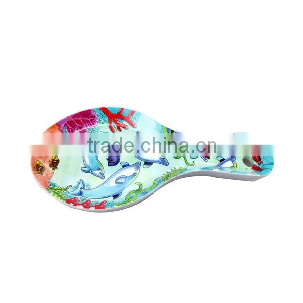 2015 Hot sale kitchen melamine spoon holder