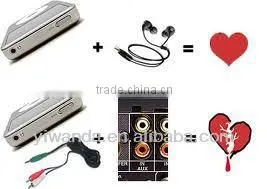 best price for Audio cable headest couples one divides two line 3.5mm