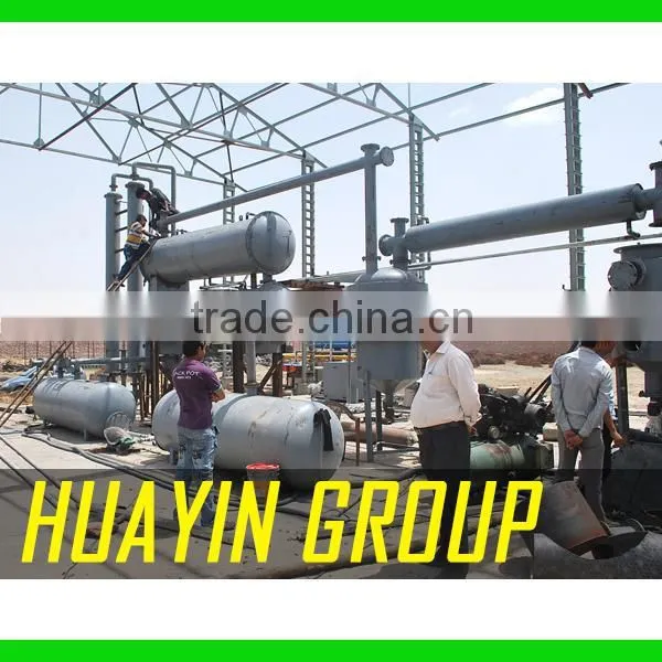 Zero emission vacuum distillation to derive diesel