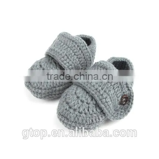 Wholesale Baby Handmade Crochet Shoes Supplier for 1-10 months old S-0012