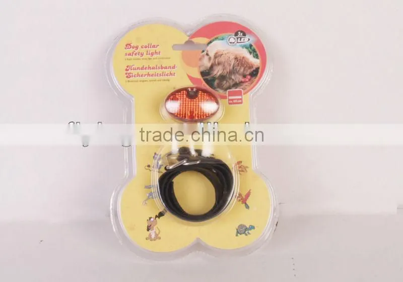 safe lighting pet collar