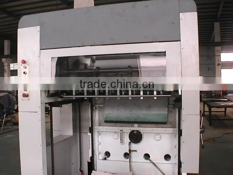 corrugated board creasing die cutting Machine flat creasing die cutting machine carton box die cutter