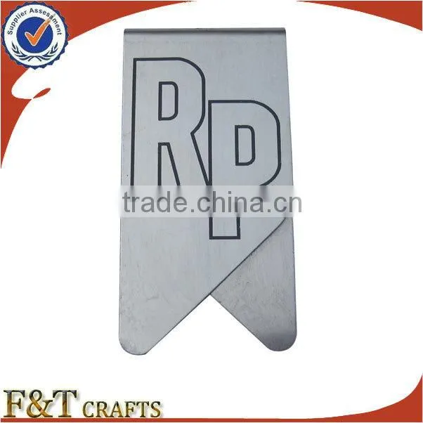 chinese oem supplier boomark square paper clip with custom logo