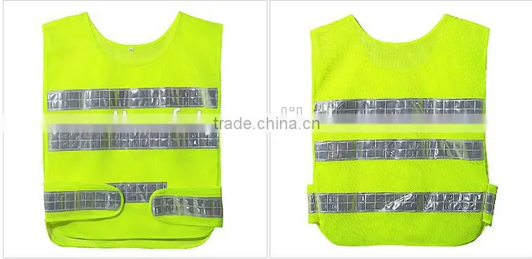 hot sell high visibility reflective car security vest car safety products