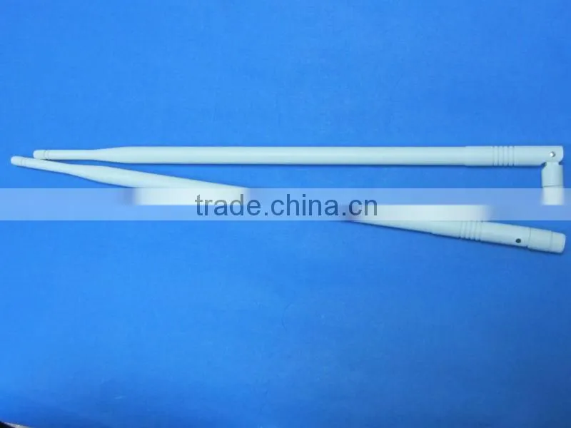 ISO9001:2008 White Color Antenna 9dBi High Gain GSM Antenna Indoor 9dBi Rubber Antenna For 915MHz