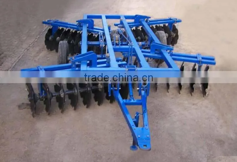 New Double folding wings hydraulic offset middle duty disc harrow