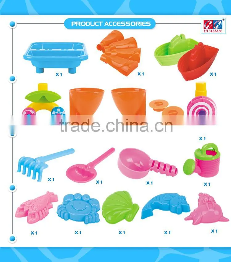 Assembly Beach Sand Table Toy Tool Set
