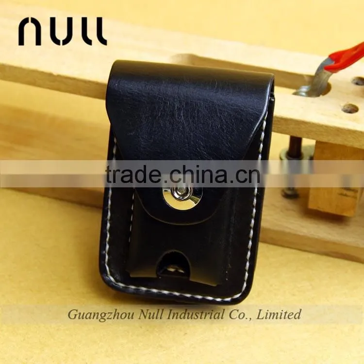wholesale price genuine leather cigarette holder case