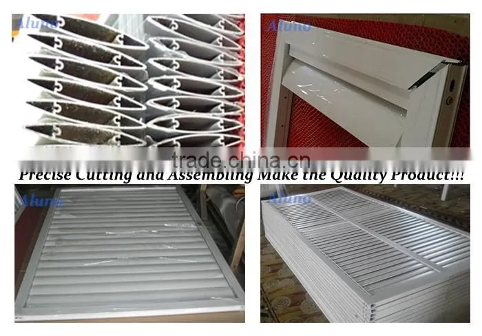 Aluminium Louvered Bifold Shutters/Louvered Bifold Window Shutters for Outdoor