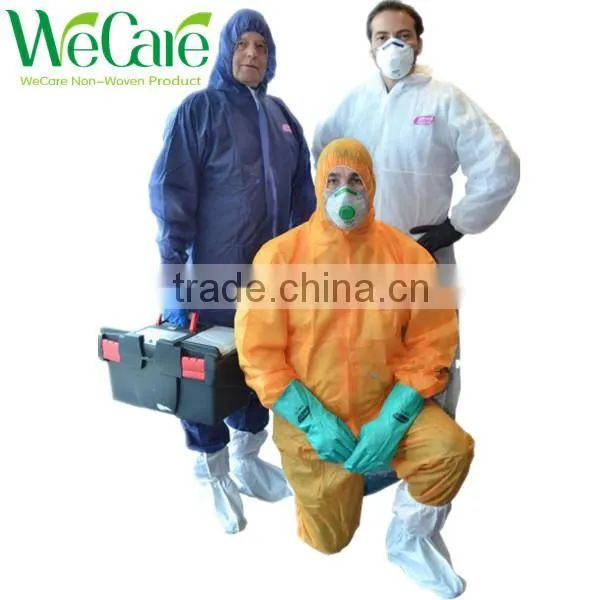 Disposable Non woven Camouflage Coverall for CS field operation