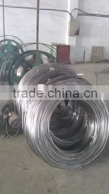 wire on tube condenser pipe/tube