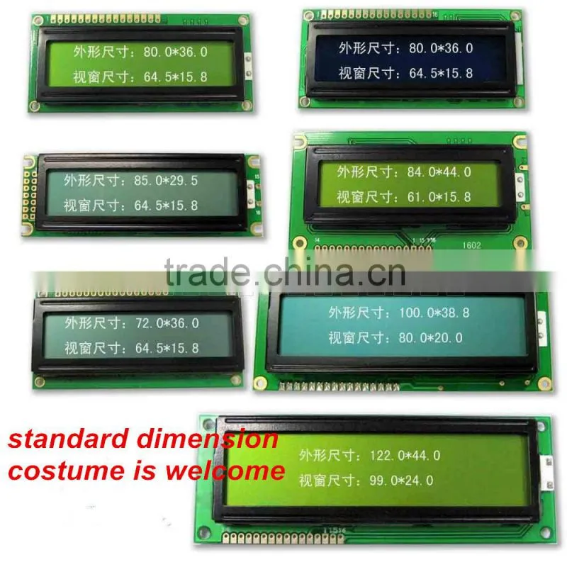 Bolong custom Basic TN/STN/FSTN/VA/black lcd display module Standard COB