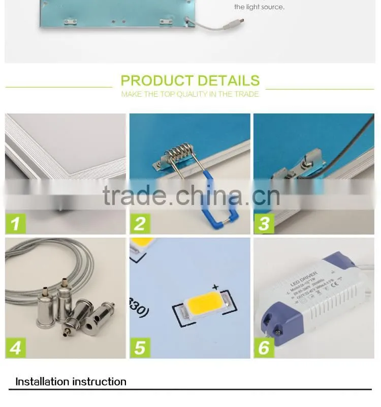 36W smd2835 300*1200 led panel light
