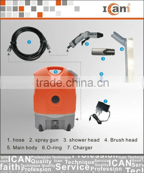 12v portable high pressure car washer for sale