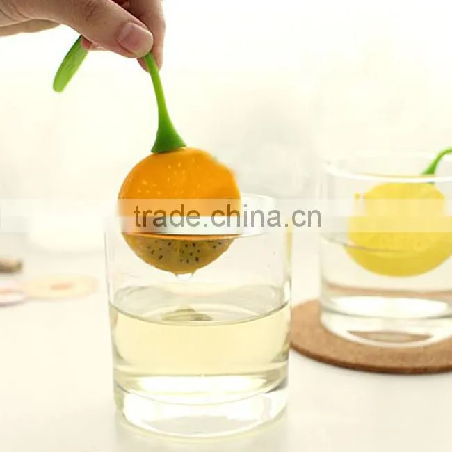 FOOD GRADE SILICONE LEMON TEA INFUSER