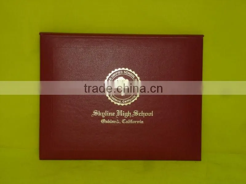 diploma cover